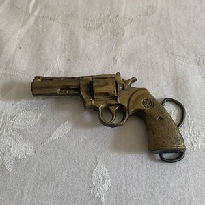 Metal Belt Buckle metal gun revolver pistol